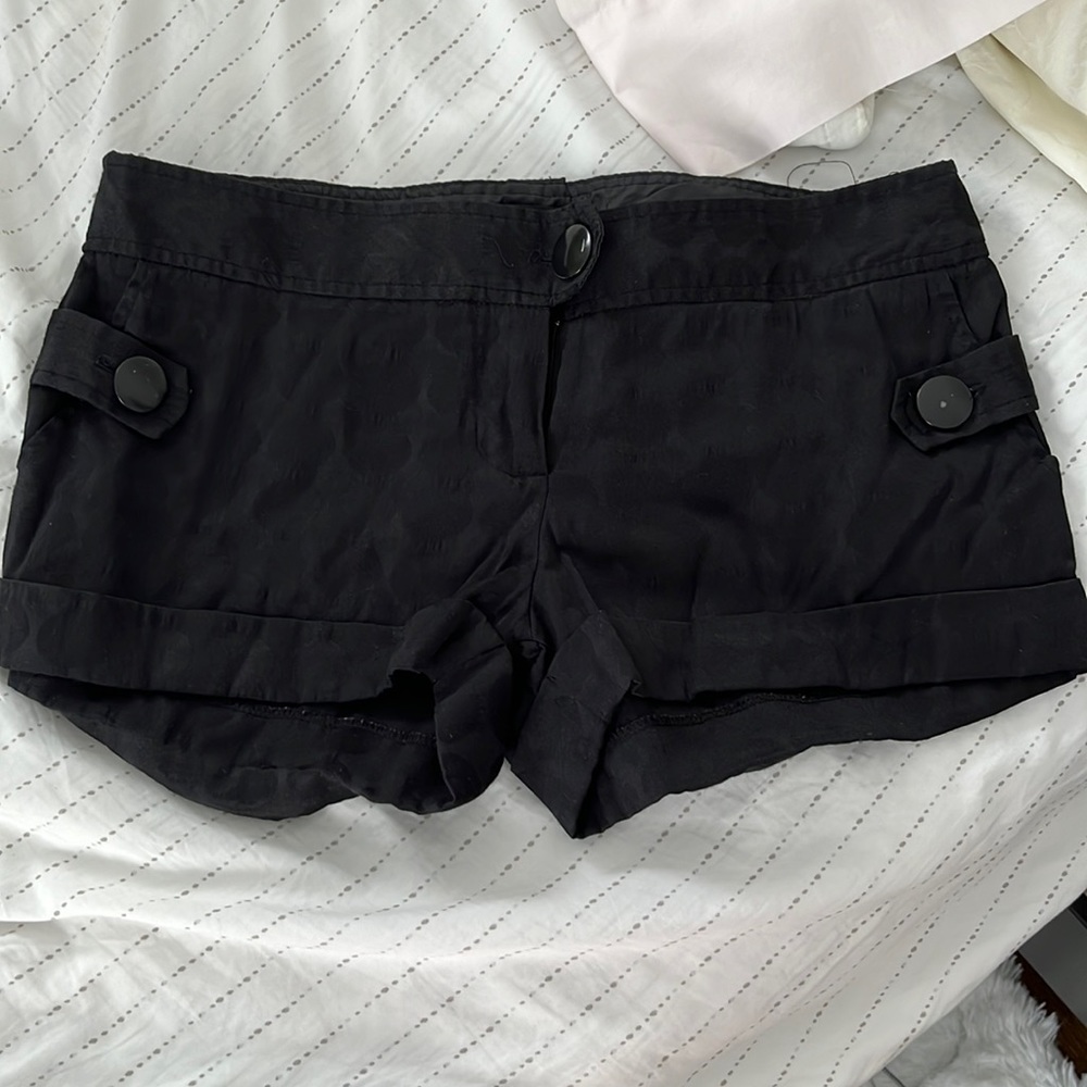 Black shorts